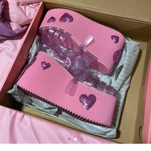 Sugar Thrillz 💕Pink💕Jelly Sandals Platforms